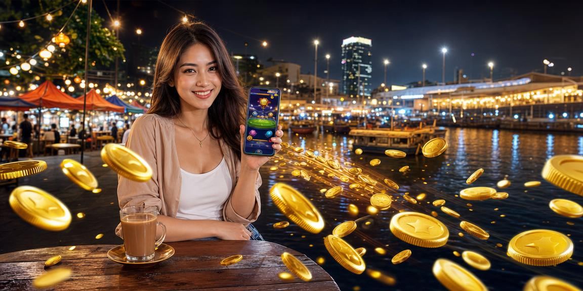 Antaramuka aplikasi jeslot menunjukkan senarai promosi aktif untuk pemain Malaysia